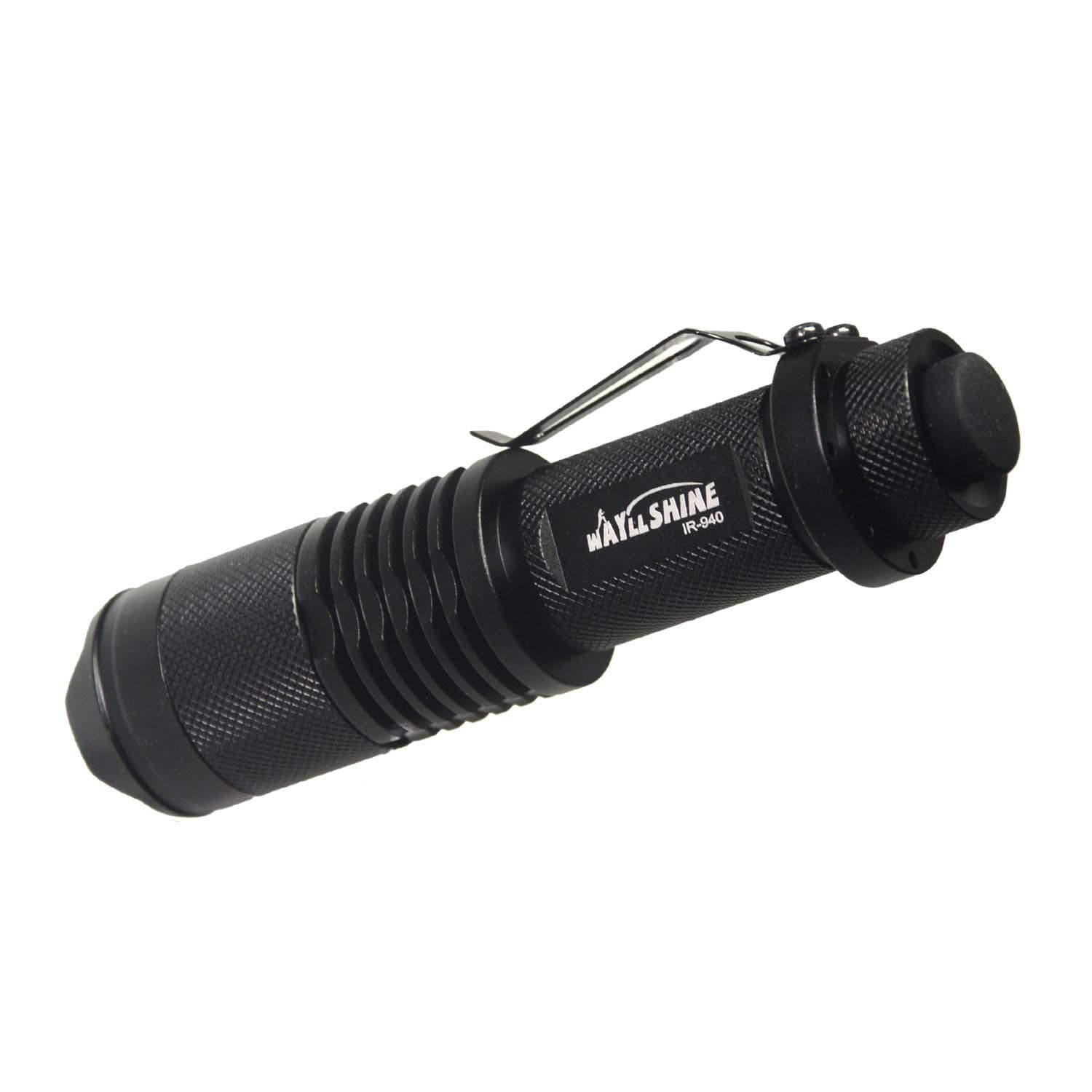 WayLLShine 940nm IR Flashlight Infrared Illuminator Flashlight, Focus Adjustable 940nm Infrared Flashlight, 940nm IR Illuminator Flashlight Night Vision Flashlight for Hunting, Night Vision Camera