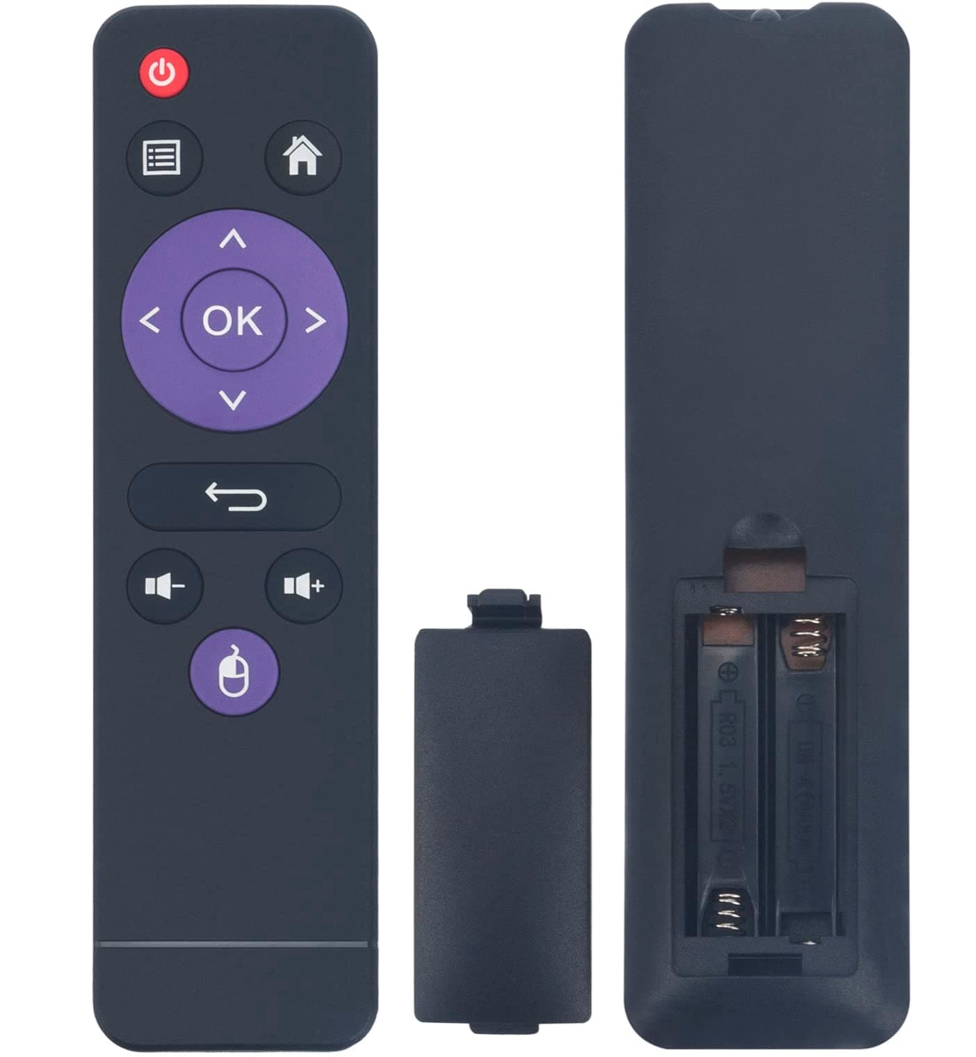 New Replacement Remote Control for Android TV Box Controller for H96 Max X3 Android 10.0 TV Box X88 Pro X88Pro H96 Mini H96 Max H96 Mini, HK1 Box, 6K Plus Ultra HD, HK1 Box,