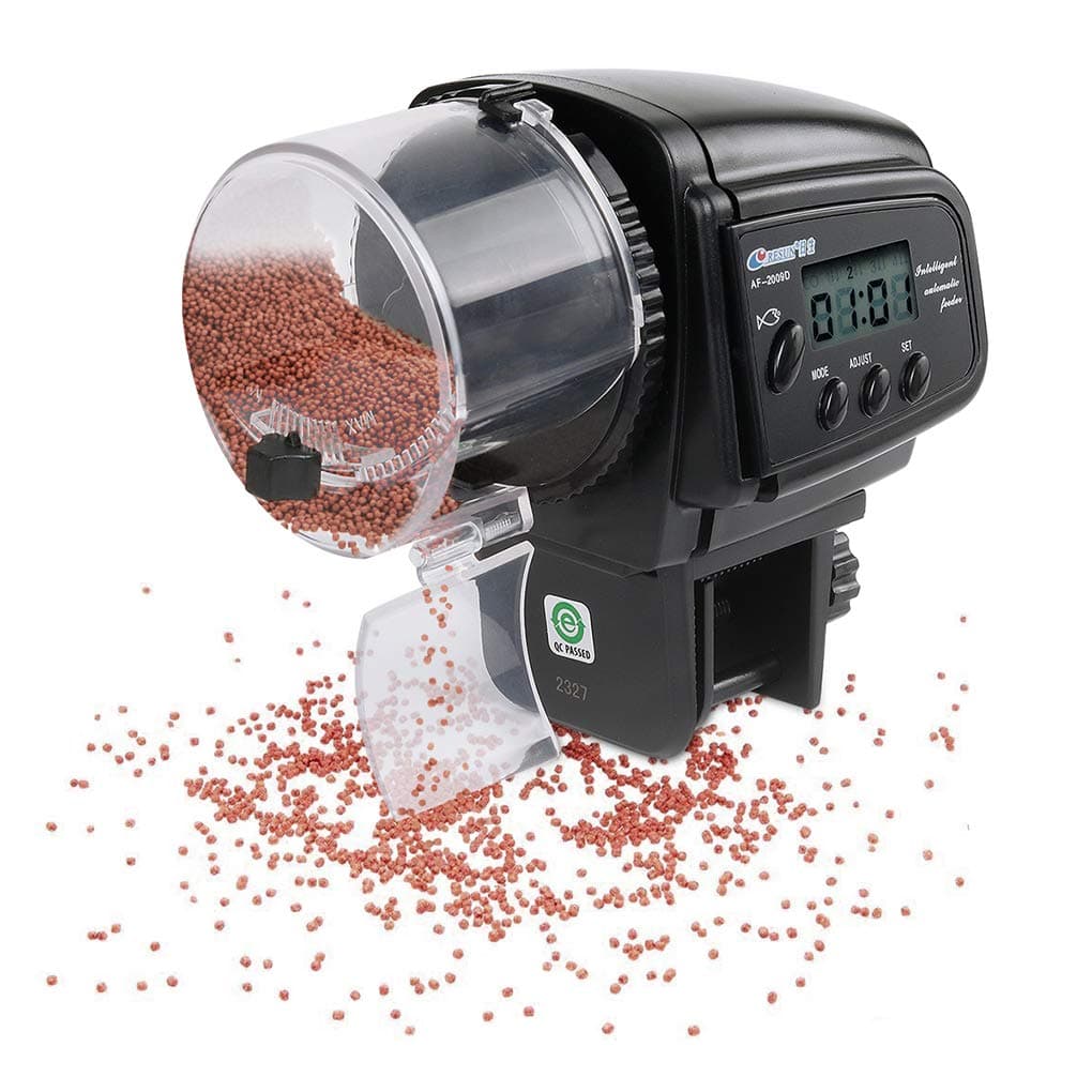 UStyle Automatic Fish Feeder,Fish Feeder for Aquarium Auto Fish Food Timer Feeder for Fish Tank Food Dispenser for Small Fish,Tropical Fish,Gold Fish