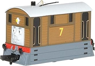 Trains Thomas And Friends - Toby The Tram Engine With Moving Eyes, Black, 0.5 Liters