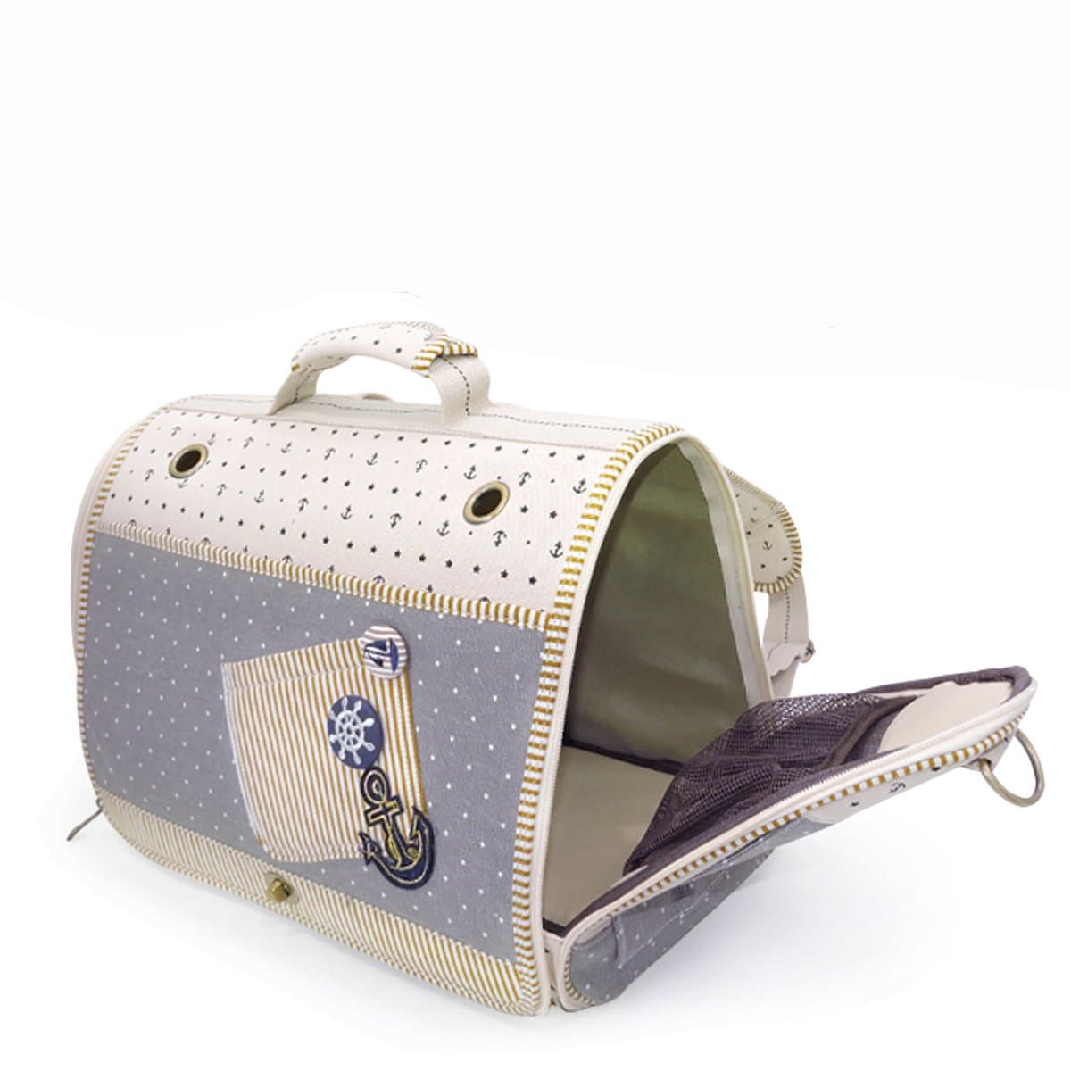 YiHao Multiple use Backpack/Shoulder Bag/Hnadbag Pet Sling Carrier Hands-free Sling Dog/Cat/Puppy/Kitty/Rabbit Carrier Bag Soft Comfortable Airline Approve 8027