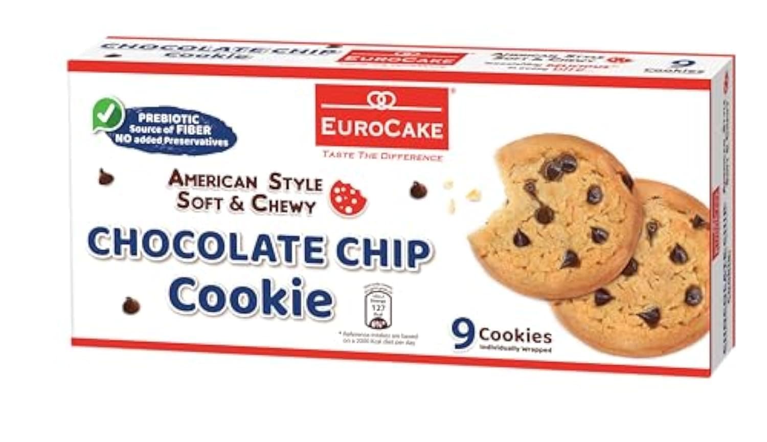 Euro Cake Chocolate Chip Cookie 6 pcs 168 g