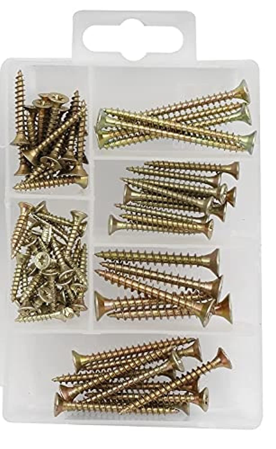 NA-1 Screws Set Assortment Kit for Chipboard Wall Drywall Mounting 75 Pcs Kit