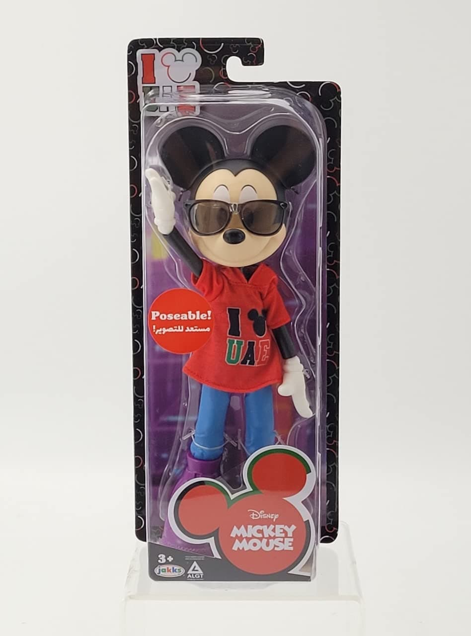 Jakks Pacific Mickey MoUSe Doll I Love Uae