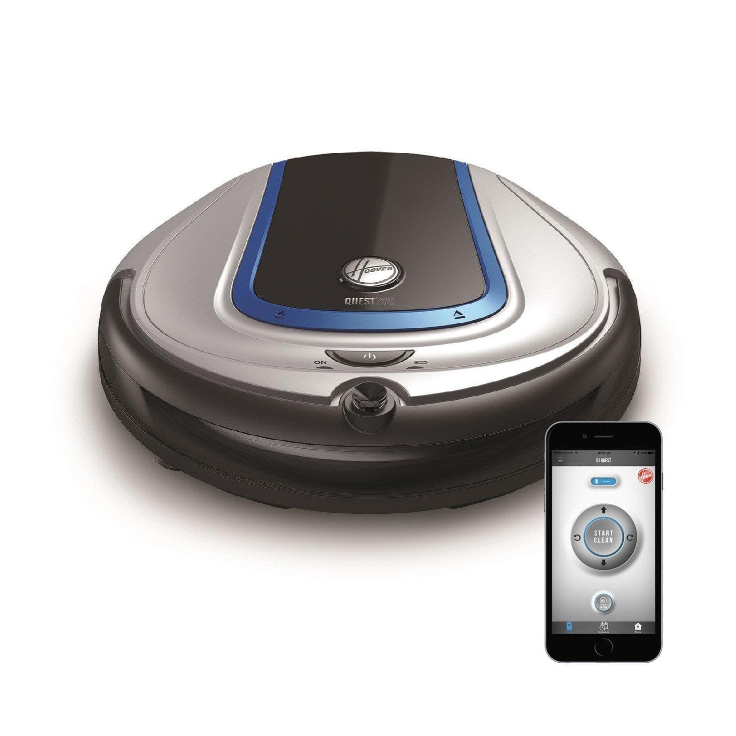 Hoover BH70700 Quest 700 Bluetooth Enabled Robot Vacuum Cleaner