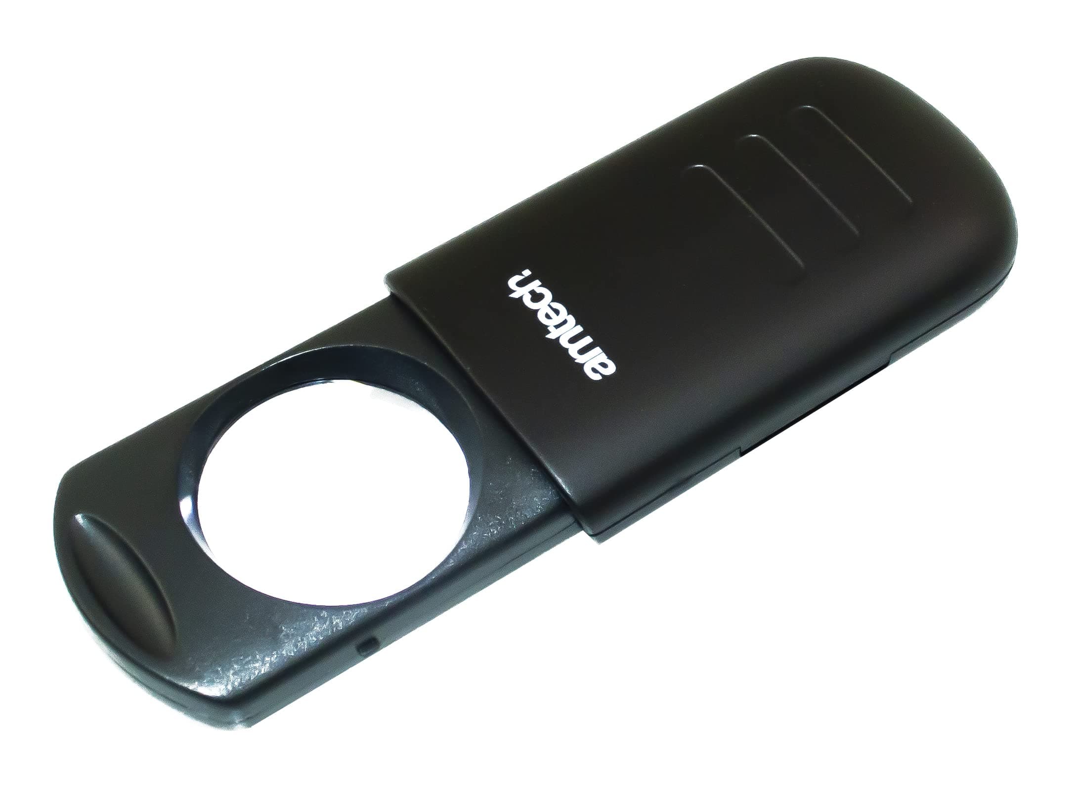 Amtech S2929 Small Handheld Pocket Magnifying Glass with Auto On/Off LED Light, 8x Magnification, Compact Telescopic/Sliding Design, Ideal for Reading, Inspection, Hobbies & Crafts