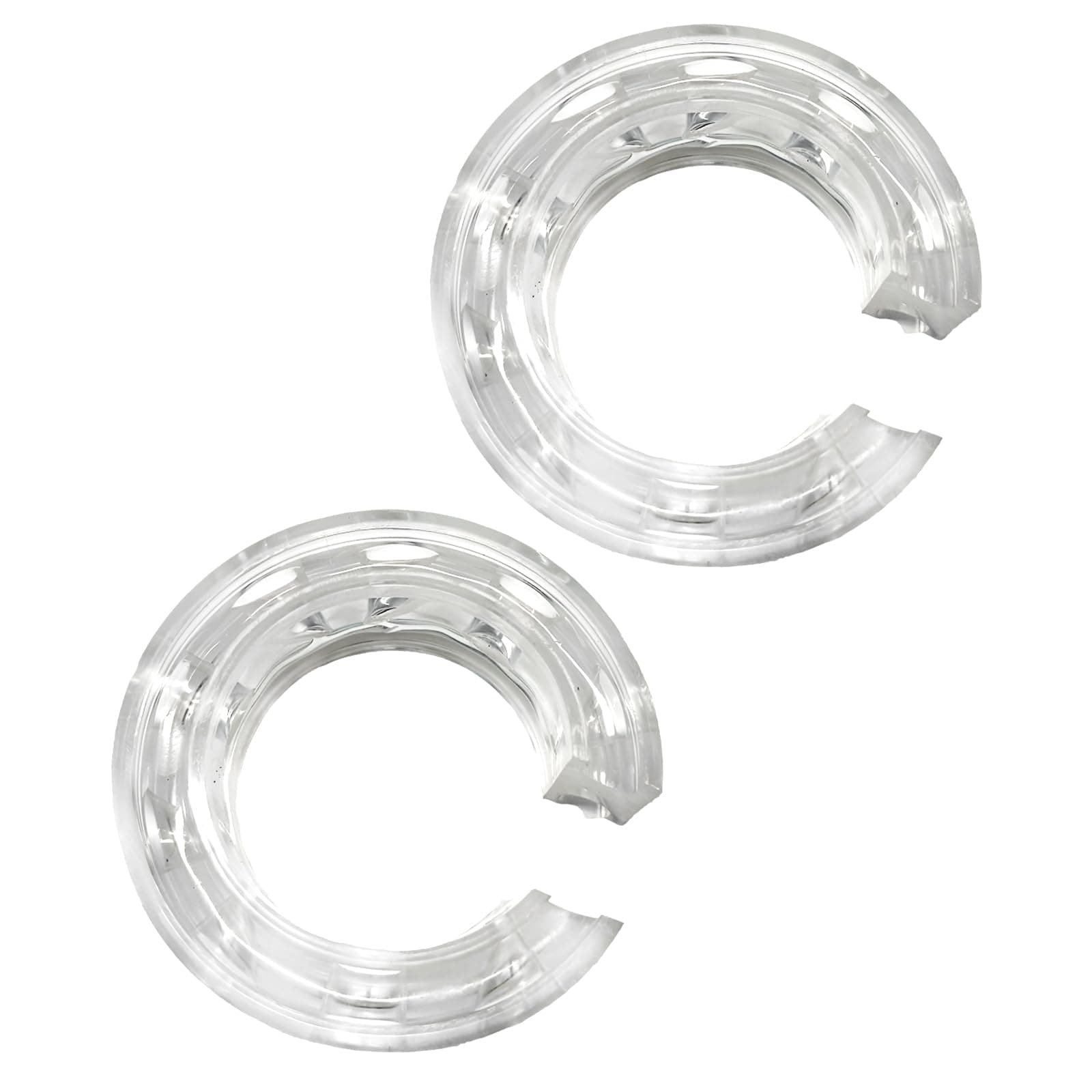 2 PCS Car Shock Absorber, Spring Bumper Rubber Auto Shock Buffer Power Cushion, Universal Automotive Suspension Shock Absorber A/B/C/D/E/F Type Spring Bumpers, Car Accessories (D Type)