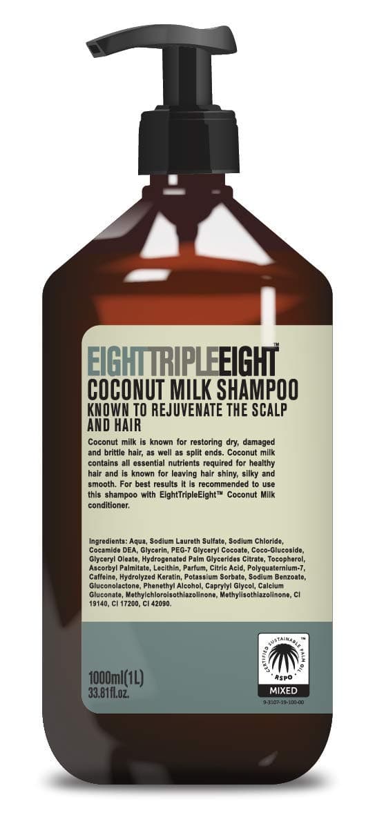 Eight Triple Eight - Coconut Shampoo - 1000ml