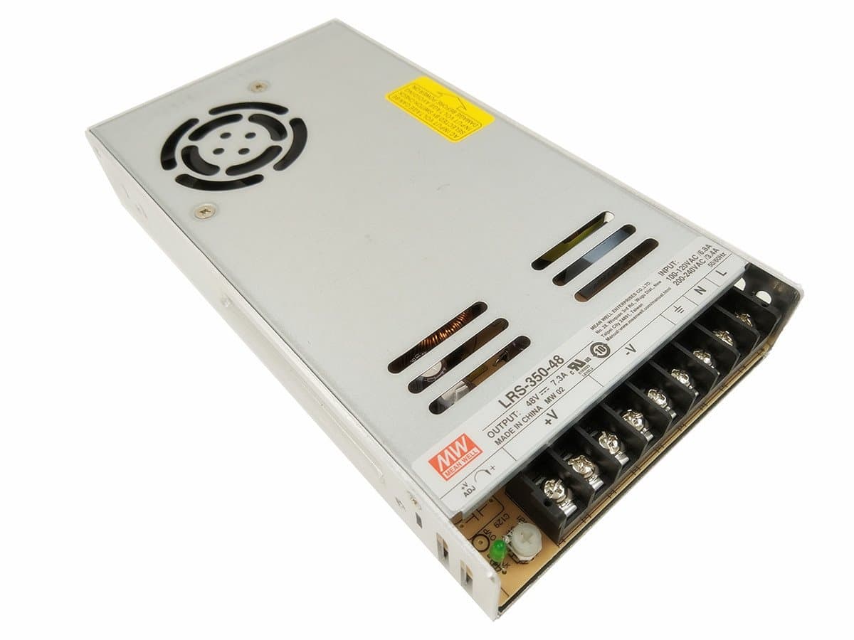 - Meanwell SMPS LRS-350-48