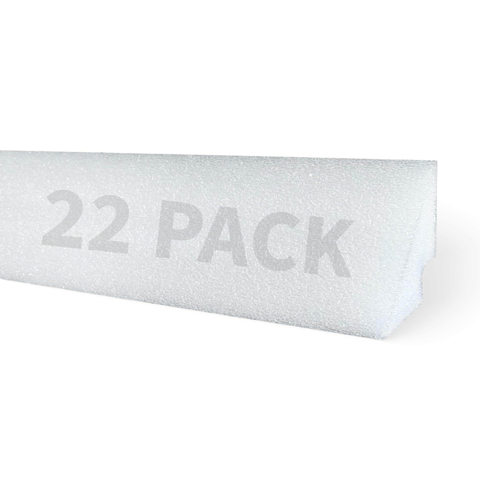 Blue Wave 48 in. Peel and Stick Above Ground Pool Cove - 22 Pack,White