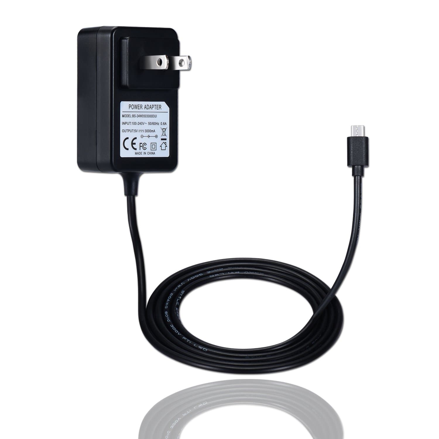 LAP POW Bose SoundLink Color Mini 2 II Revolve Plus Charger with 5 Feet Adapter Power Cord for Bose 627840 725192 Bluetooth Portable Speaker QuietComfort 35 SoundLink Headphones II AE2W