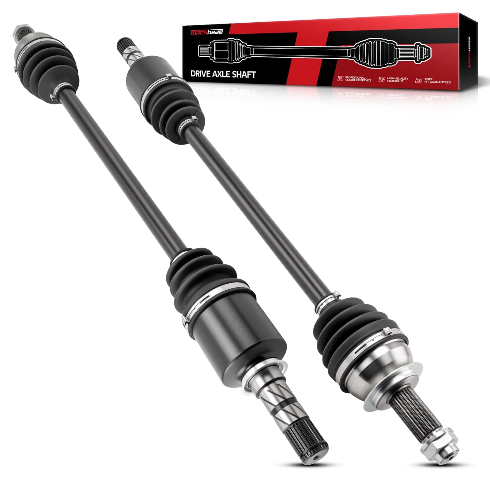 Torchbeam CV Axle Shaft Assembly Compatible with 2009 2010 2011 2012 2013 Subaru Forester, 2013-2014 Subaru XV Crosstrek, 2011-2014 Subaru Impreza, Front CV Axle 66-7381