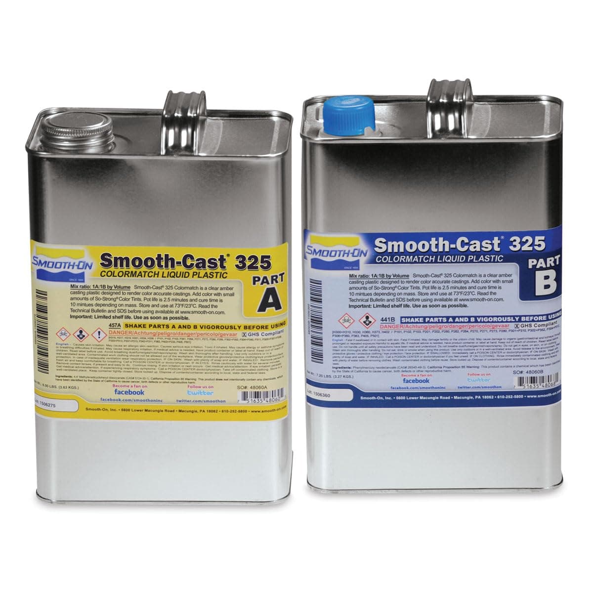 Smooth-Cast 325 - Ultra Low Viscosity Liquid Plastics -Gallon Unit