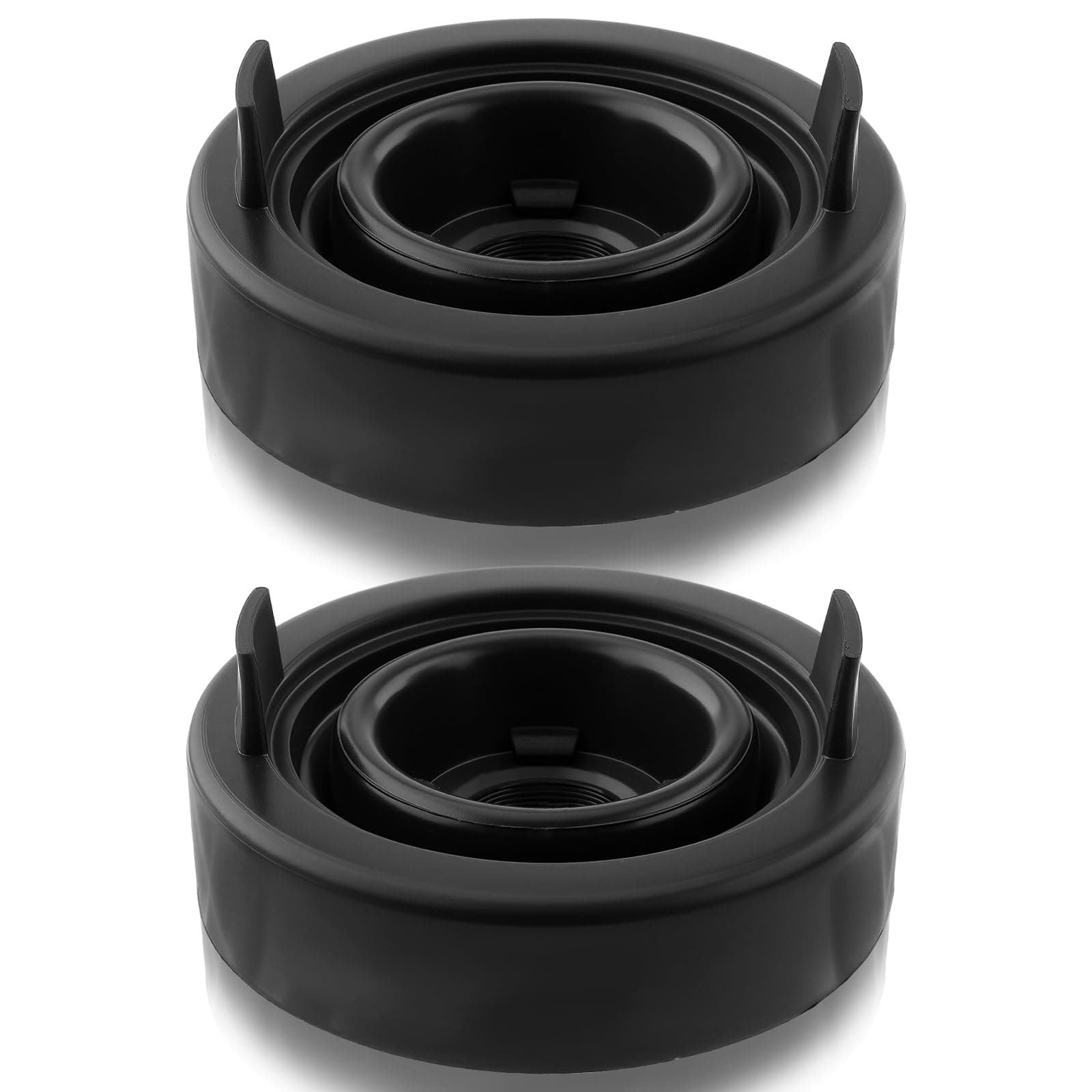2 Pcs Headlight Dust Cover 80mm Headlight Cap Rubber Seal with 20mm Hole for LED Conversion Kit