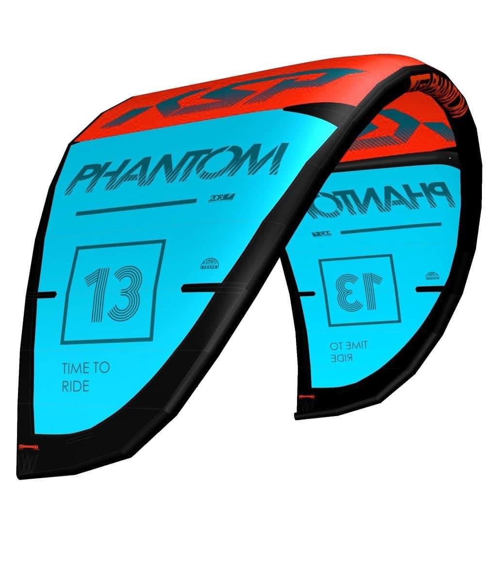 KSP Phantom Red/Blue 11.5 M + bar 53 cm + New Fast Pump Wave Kite Wing All Around Freeride For Kite Surf