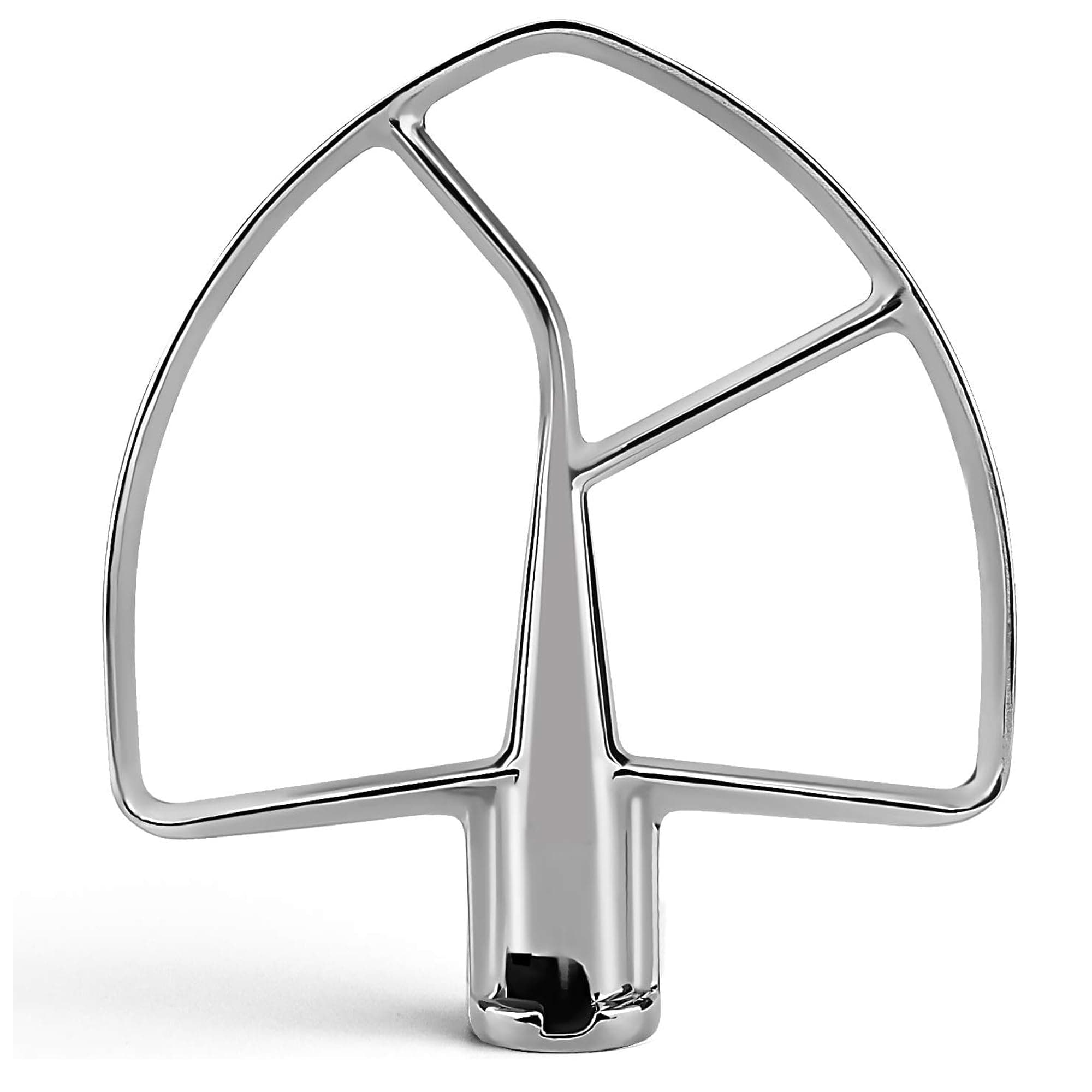 W10376294 Flat Blade Paddle fit for Kitchen Aid 7&8 Quart Kitchen Stand Mixer Attachments,Food Grade Stainless Steel Mixer Attachment,prime&swift