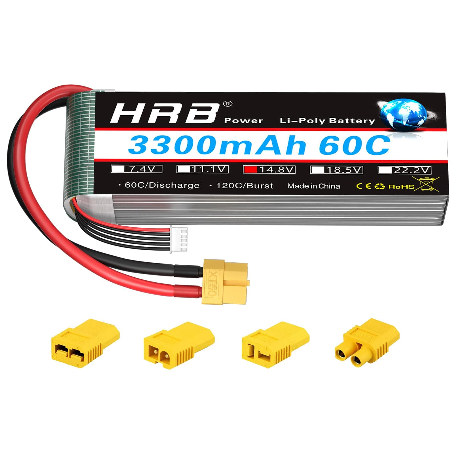 4s 3300mah xt60