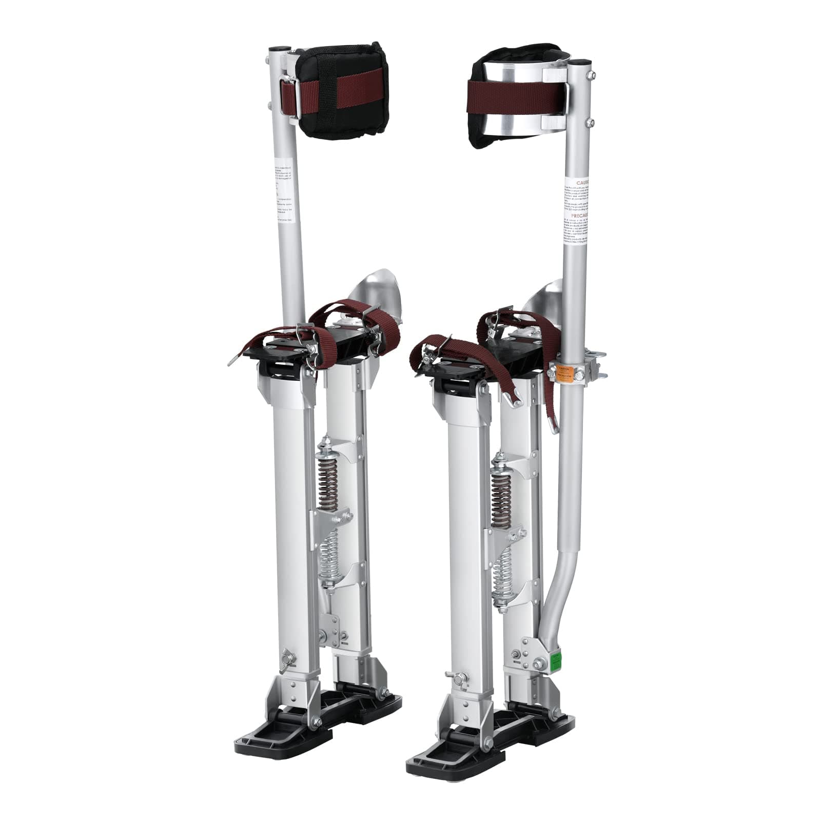 VEVOR Aluminium Alloy Workstations, Height Adjustable from 45.7 - 76.2 cm, for Painters, Load Capacity 103 kg, Drywall, Foot Size 27-29 cm, for Painting, Decoration, Silver