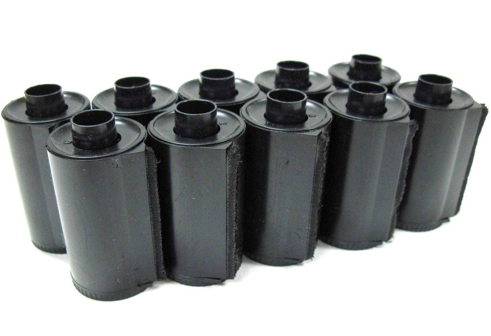 Ultrafine Reloadable 35mm Plastic Film Cassette for Bulk Loading, Pack of 10