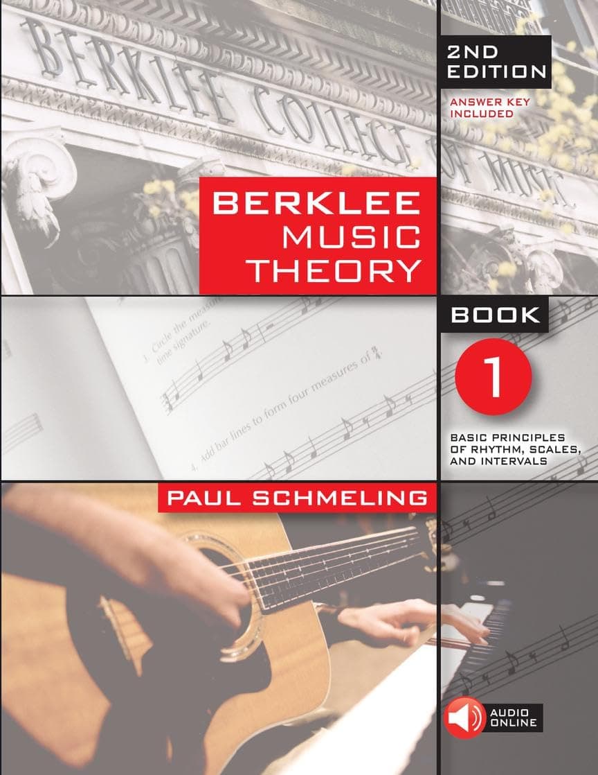 Berklee Music Theory - Book 1 Second Edition for All Instruments by Paul Schmeling | Sheet Music Theory Workbook with Online Audio | Learn Scales Intervals Chords and Music Notation Fundamentals