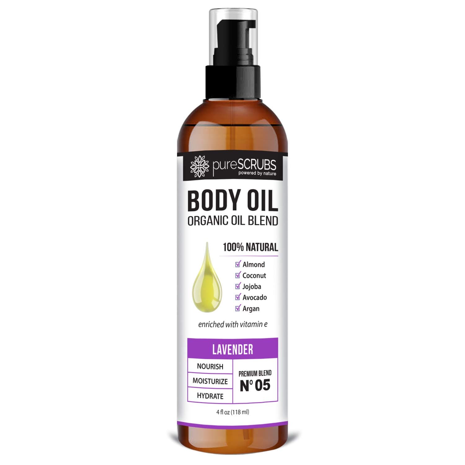 pureSCRUBS Lavender Body Oil