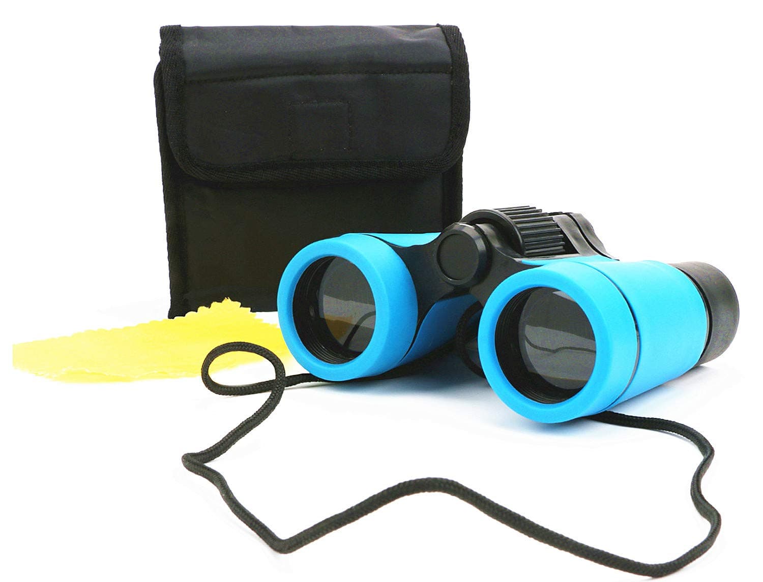 Kid Binoculars Shock Proof Toy Binoculars Set - Bird Watching - Educational Learning - Hunting - Hiking - Birthday Presents -Gifts for Children