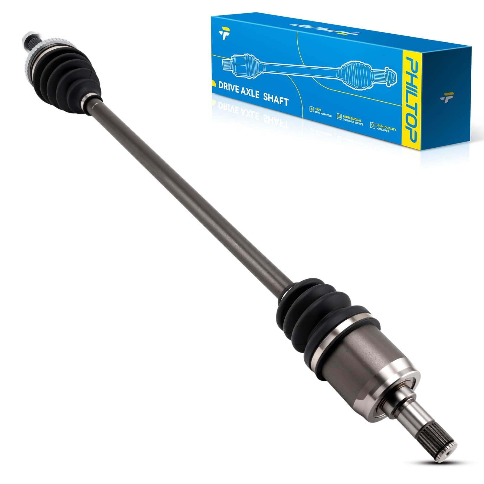 PHILTOP Front Left CV Axle for Honda Civic 2001-2005, 66-4191 CV Axle Shaft 1 PCS