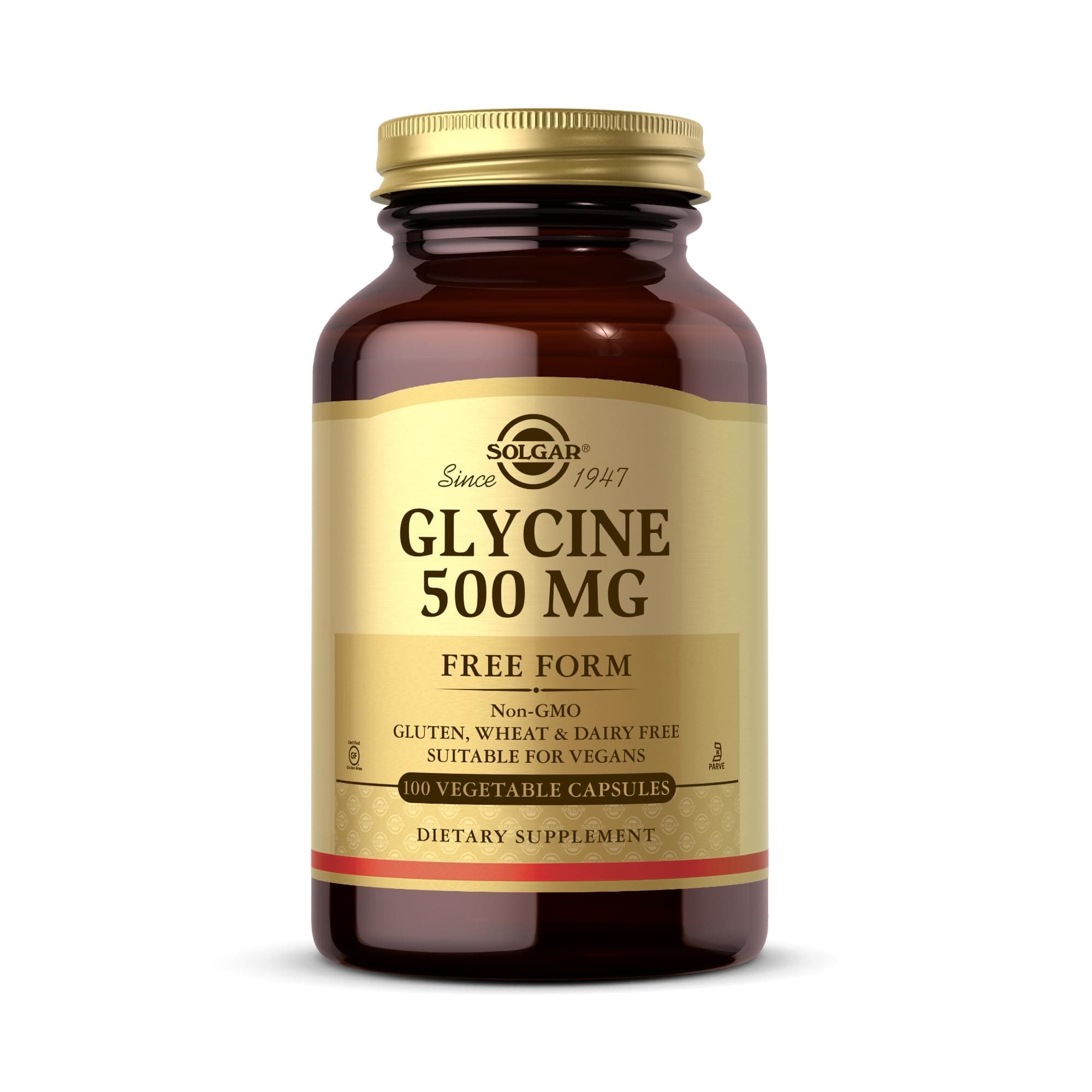 Glycine, 500 Mg - 100 Capsules