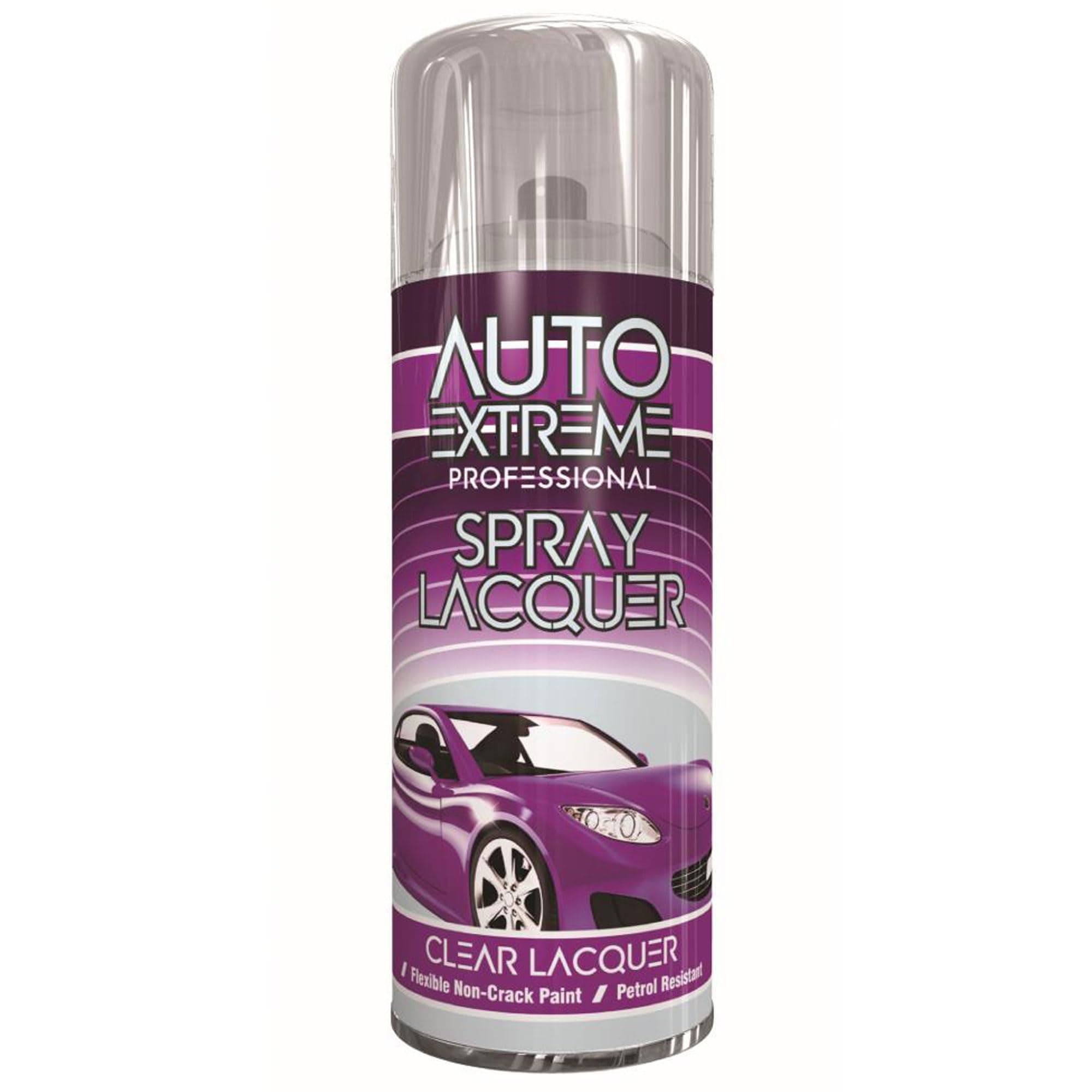 Eliz Auto Extreme Professional Clear Lacquer Spray 400ml - Creates A Tough, Crack-Resistant Layer That Shields Against Daily Wear, Environmental Factors, And Surface Damage.