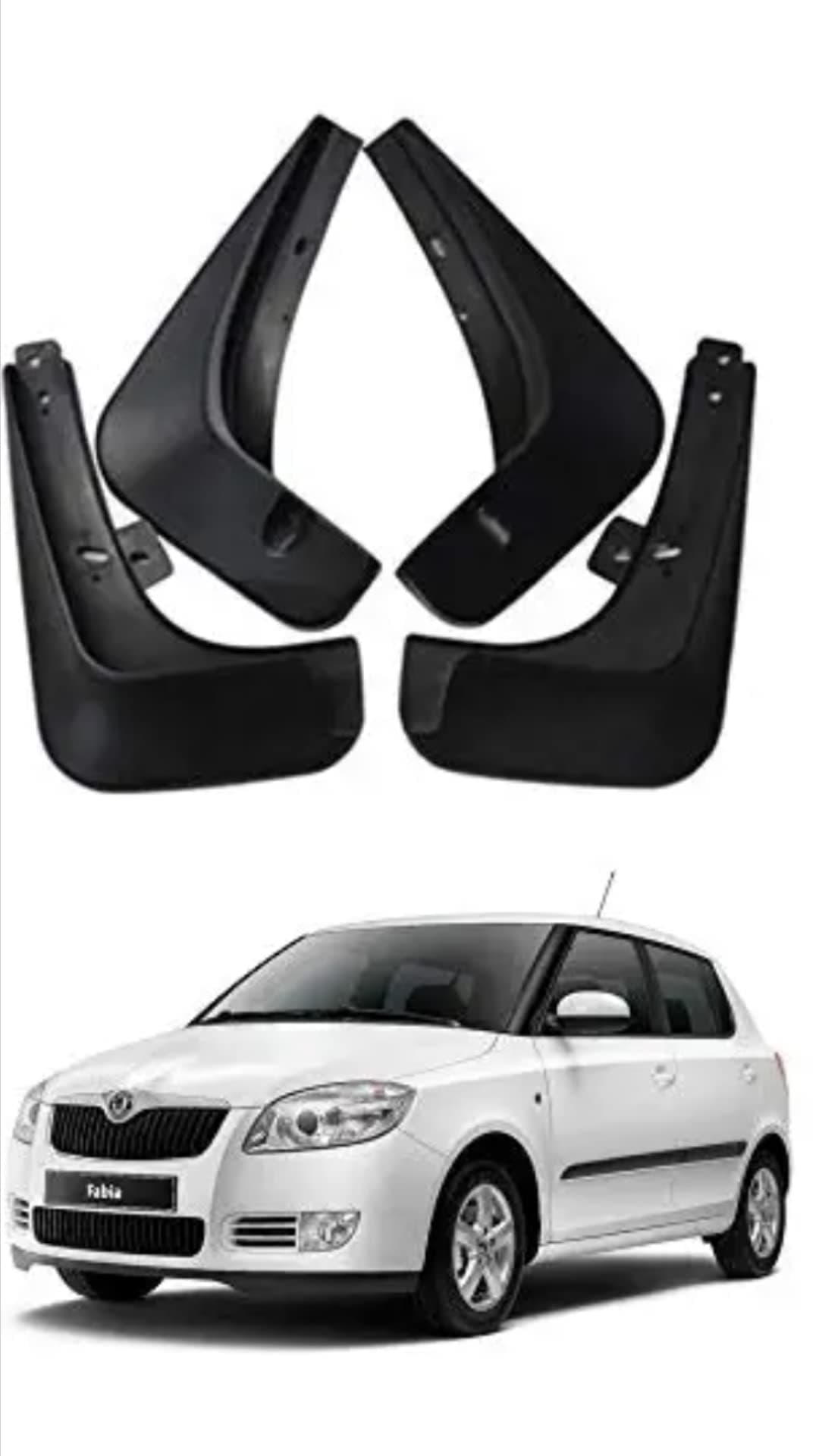 Fabia 2008 2009 2010 2011 2012 2013 Mudflap Mudguard Splashguard CupType (Set of 4 with Screws)