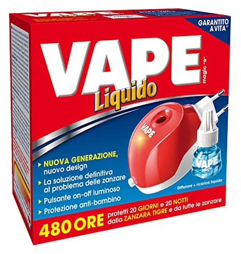 WEBMARKETPOINT Vape Magic Elettroemanatore + Liquid 480 Hours