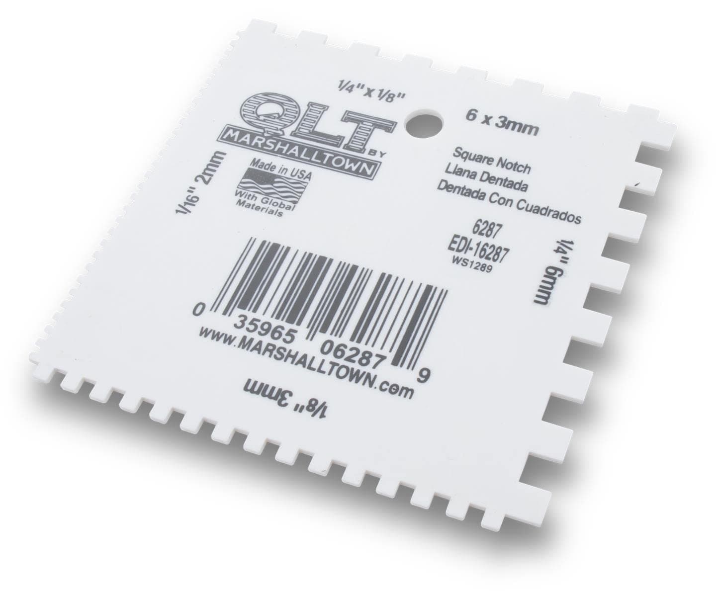 MarshalltownQLT 6287 Plastic Notched Spreader by Qlt