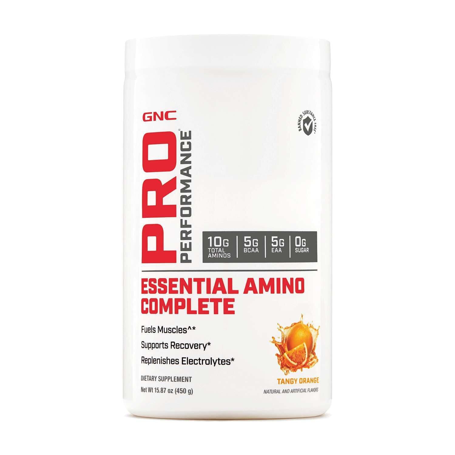 Pro Performance Essential Amino Complete, Tangy Orange, 30 Servings, Supports Muscle Recovery