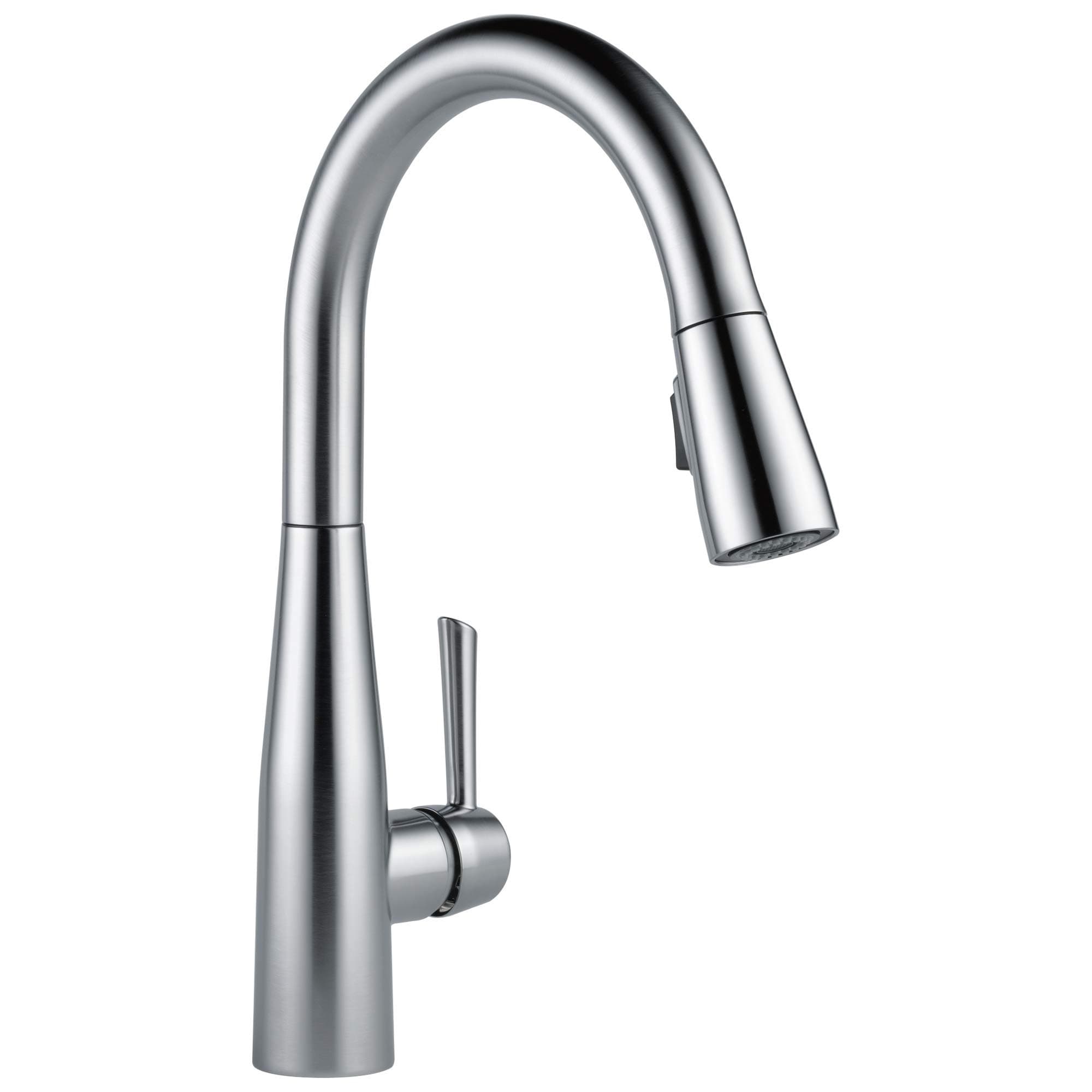 Delta Faucet 9113-AR-DST Essa Single Handle Pull-Down Kitchen Faucet with Magnetic Docking, Arctic Stainless