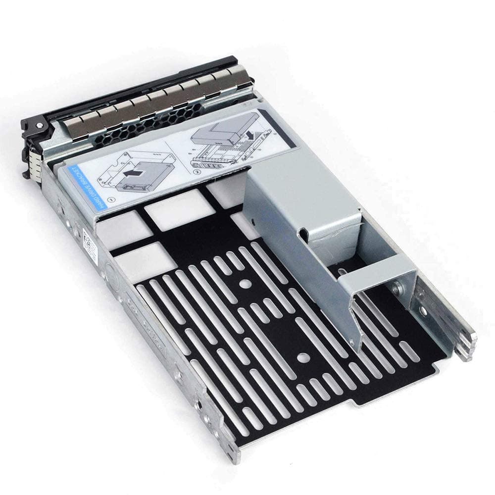 3.5 inch Hard Drive Tray Caddy with 2.5" HDD Adapter SSD SAS SATA Bracket Compatibility for DELL PowerEdge Servers 13th Generation R230, R330, T330, R430, T430, 12th Generation R320, T320, R420