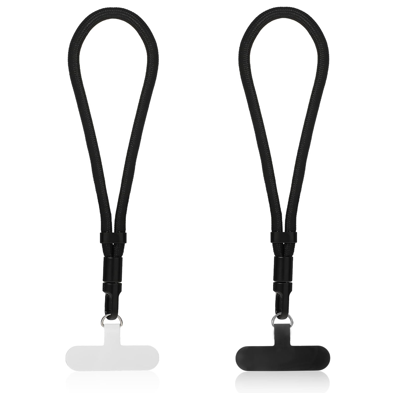 Hand Lanyard 2 Pcs Cell Phone Lanyard with Phone Tether Tab, Anti Theft Phone Case Strap