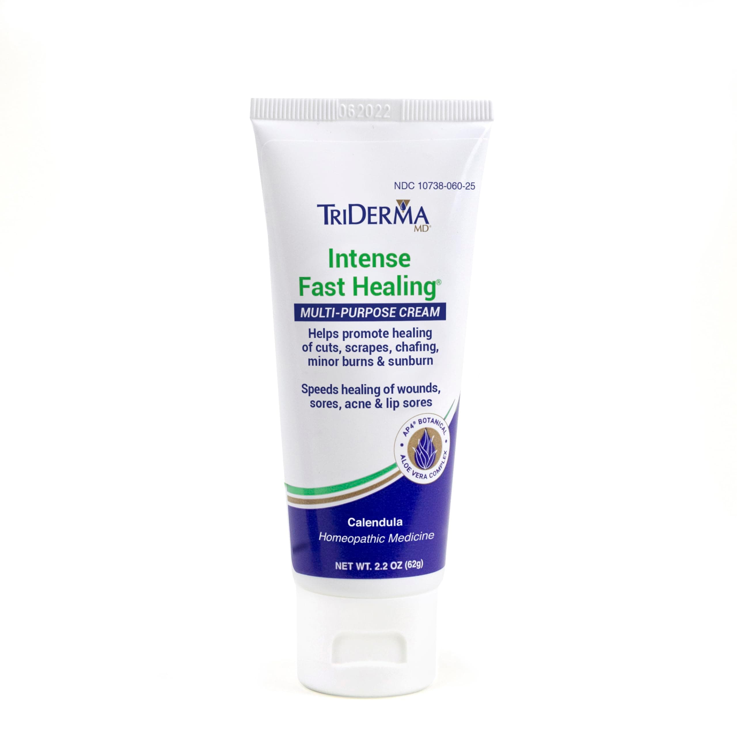 Tri Derma MD Intense Fast Healing Multi-Purpose Cream for Cuts, Scrapes, Sores, Chafing, Minor Burns and Sunburn (2.2 oz Tube)