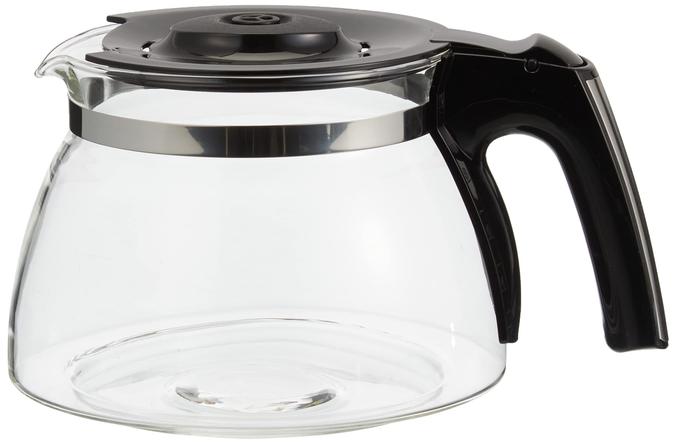 Melitta Replacement Jug AromaFresh Grind & Brew, Capacity 1.25 Litre, For Filter Coffee Makers Enjoy Top, Black