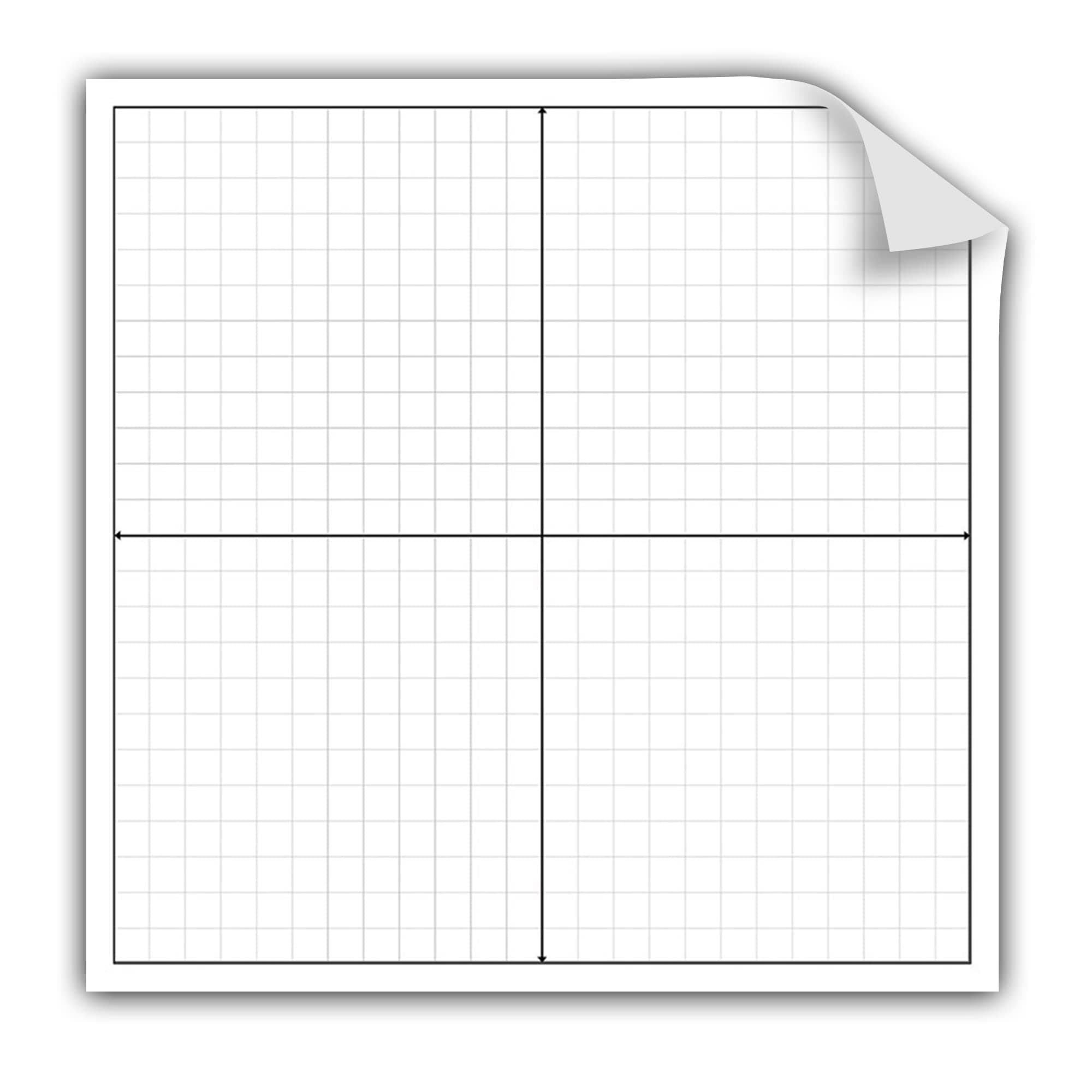 181300 Coordinate Plane Easy Cling Graph