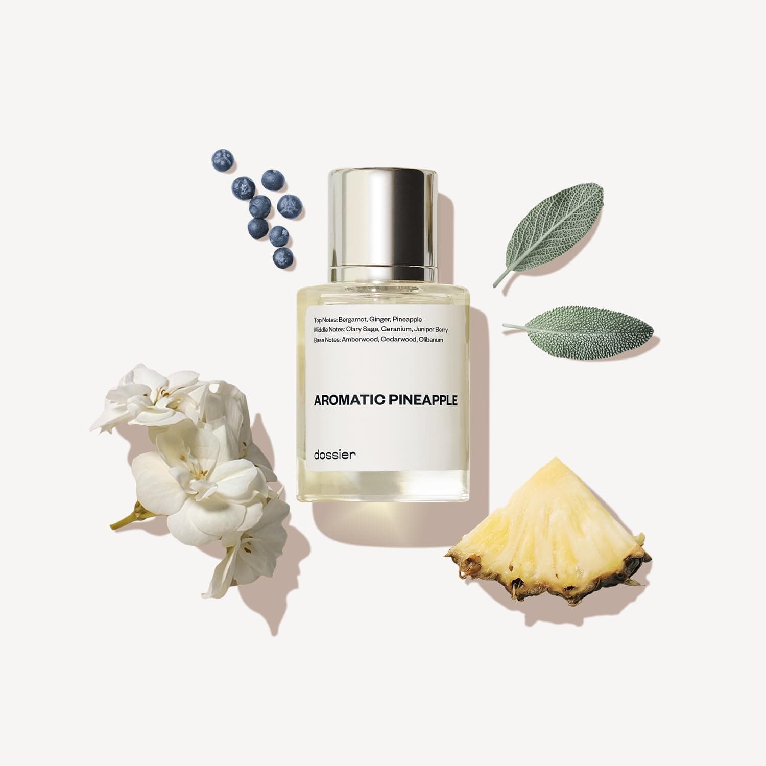 Aromatic Pineapple - Eau de Parfum - Inspired by YL's - Perfume Luxury - Pure Infused - Paraben-Free - Vegan - For Men - Fragrance 1.7 oz (Spray 50ml)