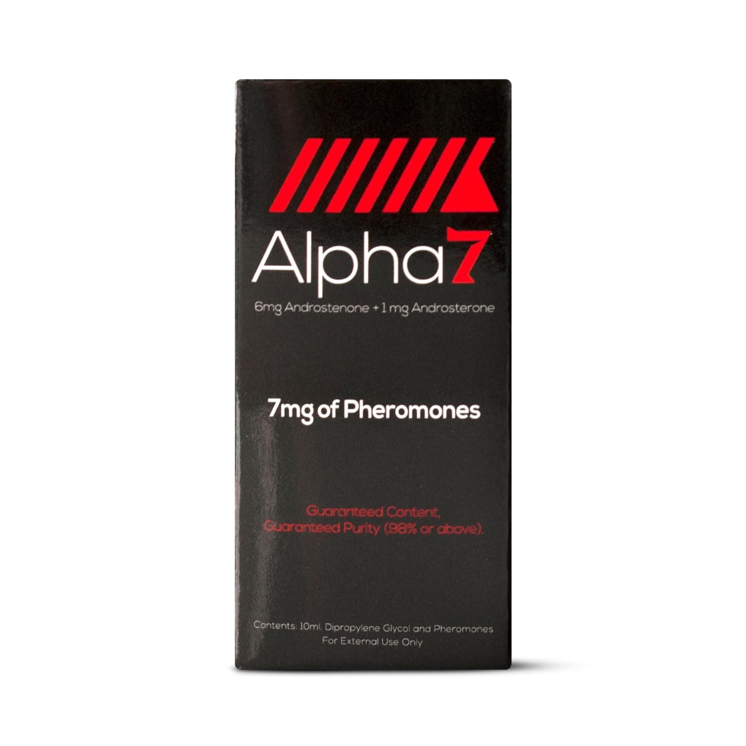 Alpha 7 Unscented - Pheromone Cologne for Men with Pure Pheromones - High Concentration Blend to Attract Women - Top Selling Perfume Oil Designed to Complement Your Scent ((10 ml))