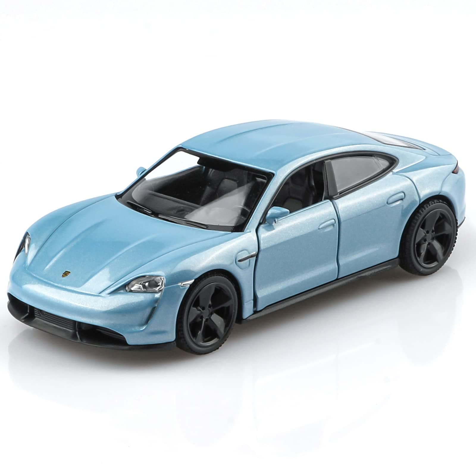 - 1/36 Scale Porsche Taycan Turbo Diecast Car Models,Pull Back Vehicles Toy Cars,Cars Gifts for Boys Girls
