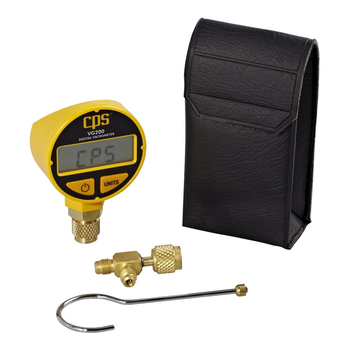 Cps Vg200: Vacuum Gauge With Digital Lcd Display