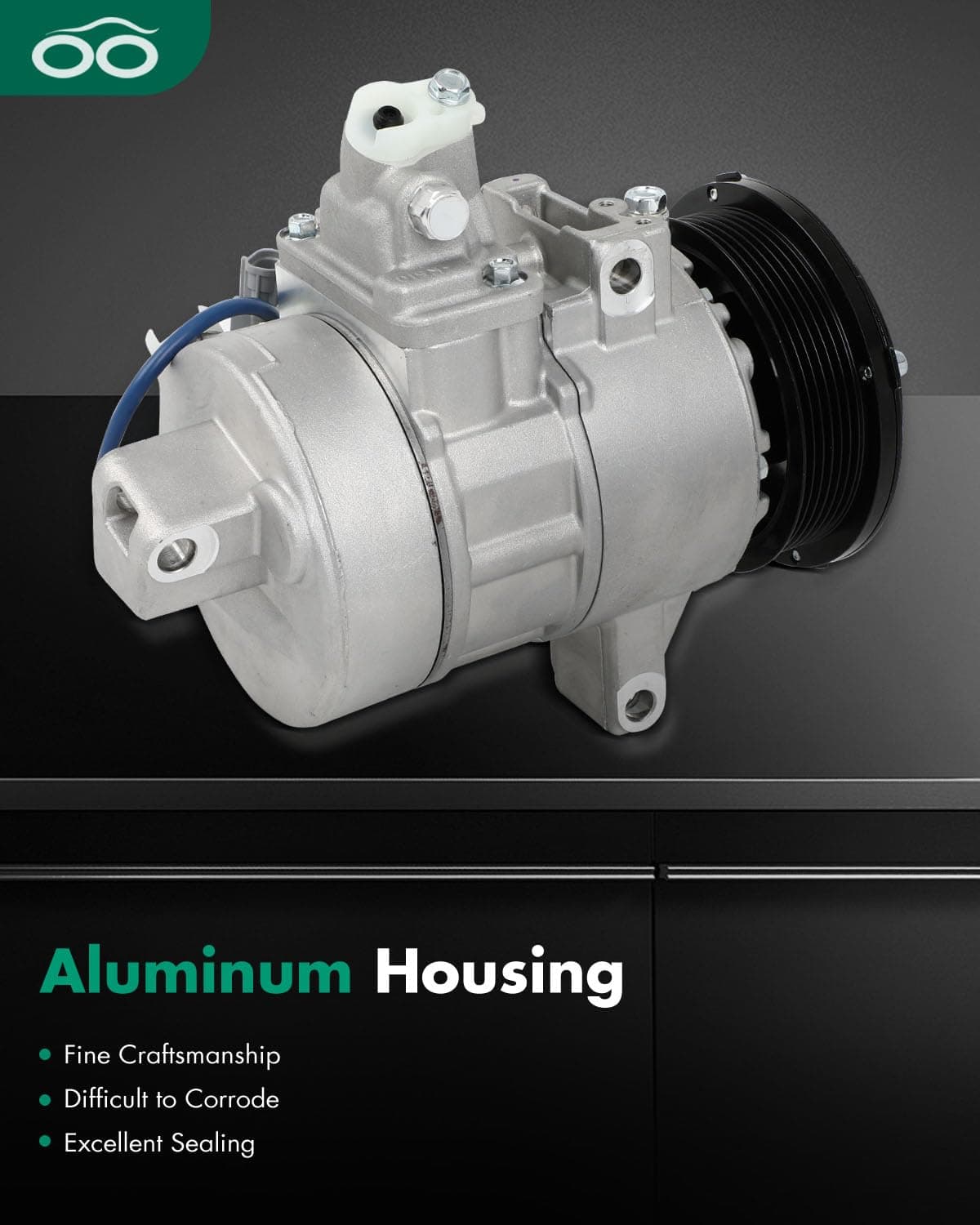 SCITOO AC Compressor Rapid Cooling for Lexus LS430 4.3L 2004-2006 GD17599862R