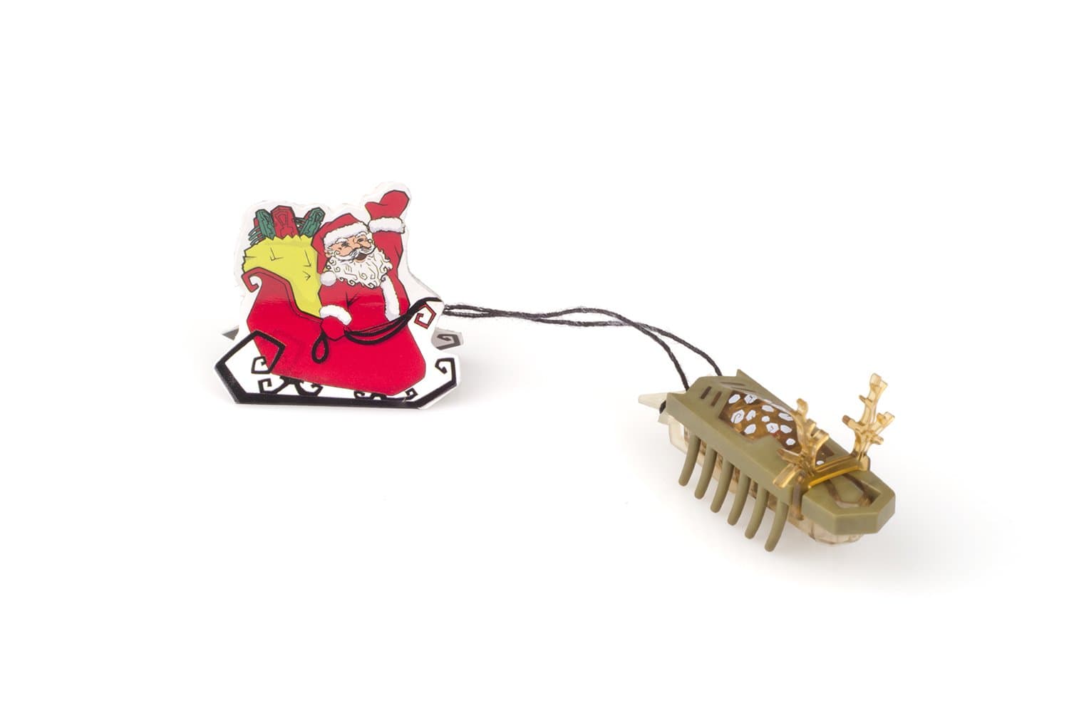 Hexbug Holiday Santa Nano with Sleigh, Multi Color