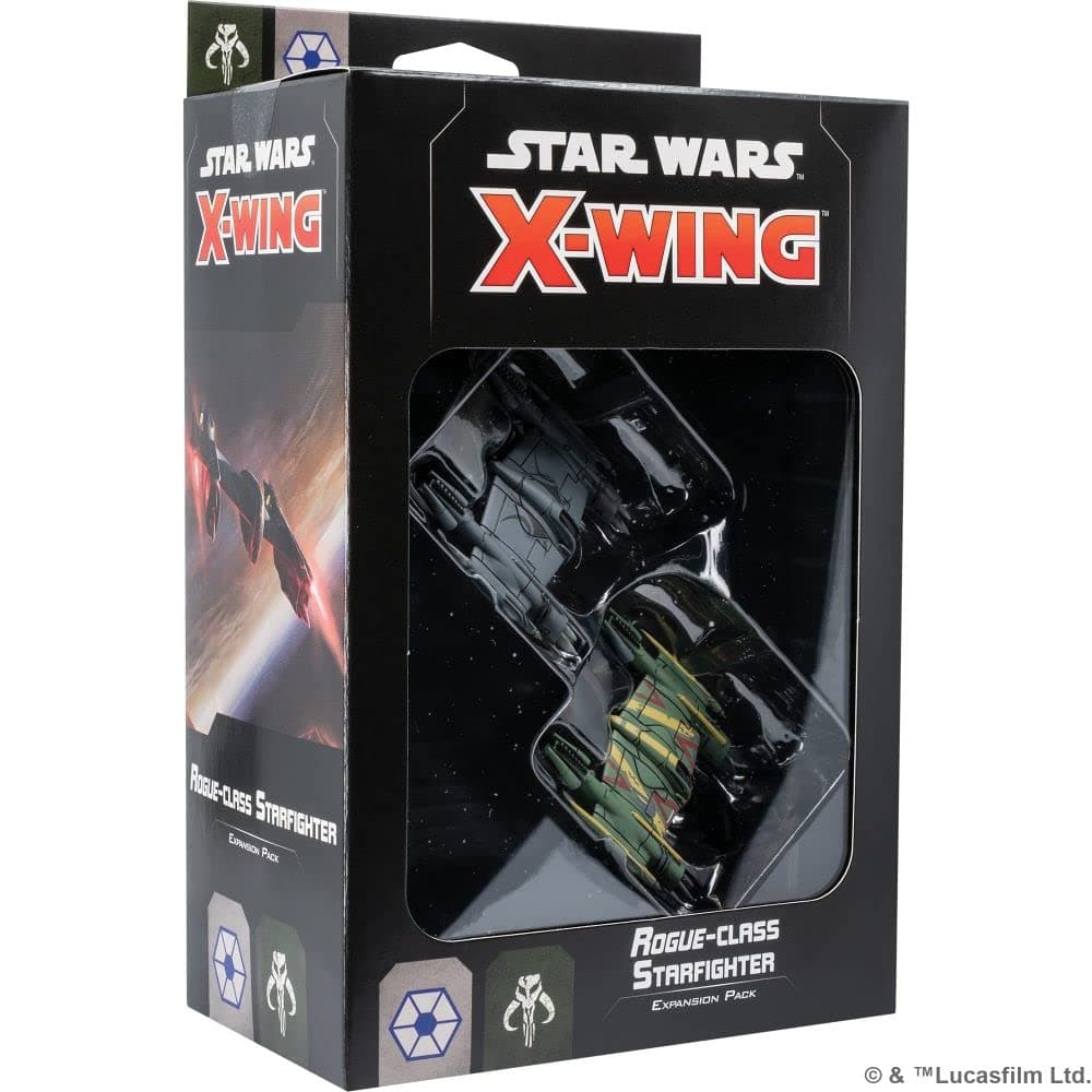 Atomic Mass Games Star Wars X-Wing 2nd Edition Miniatures Rogue-Class Starfighter EXPANSION PACK - Strategy for Adults and Kids, Ages 14+, 2 Players, 45 Minute Playtime, Made