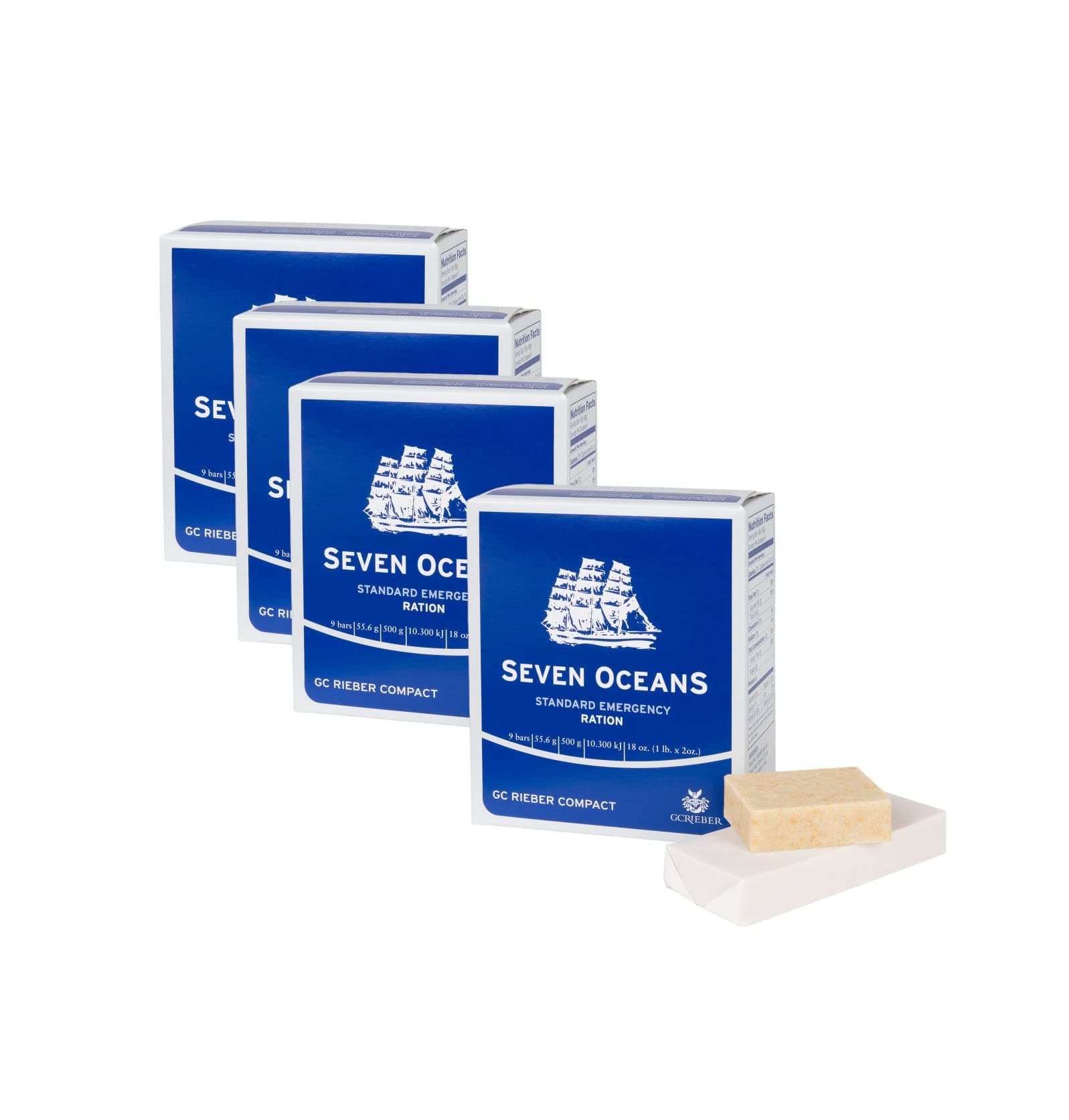 Seven Oceans Emergency Ration 72 h, 500 g