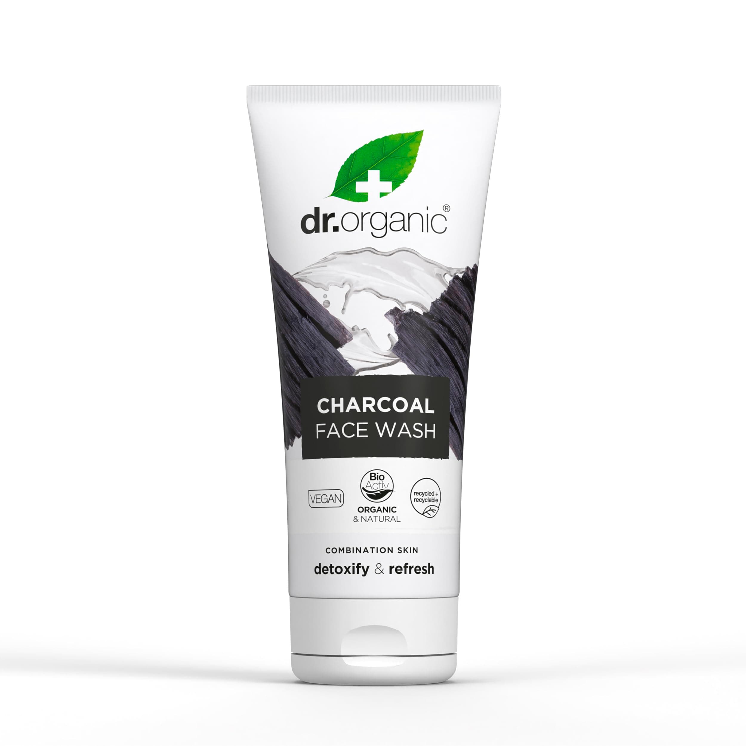 Dr Organic Charcoal Face Wash, 200Ml,Dr00545
