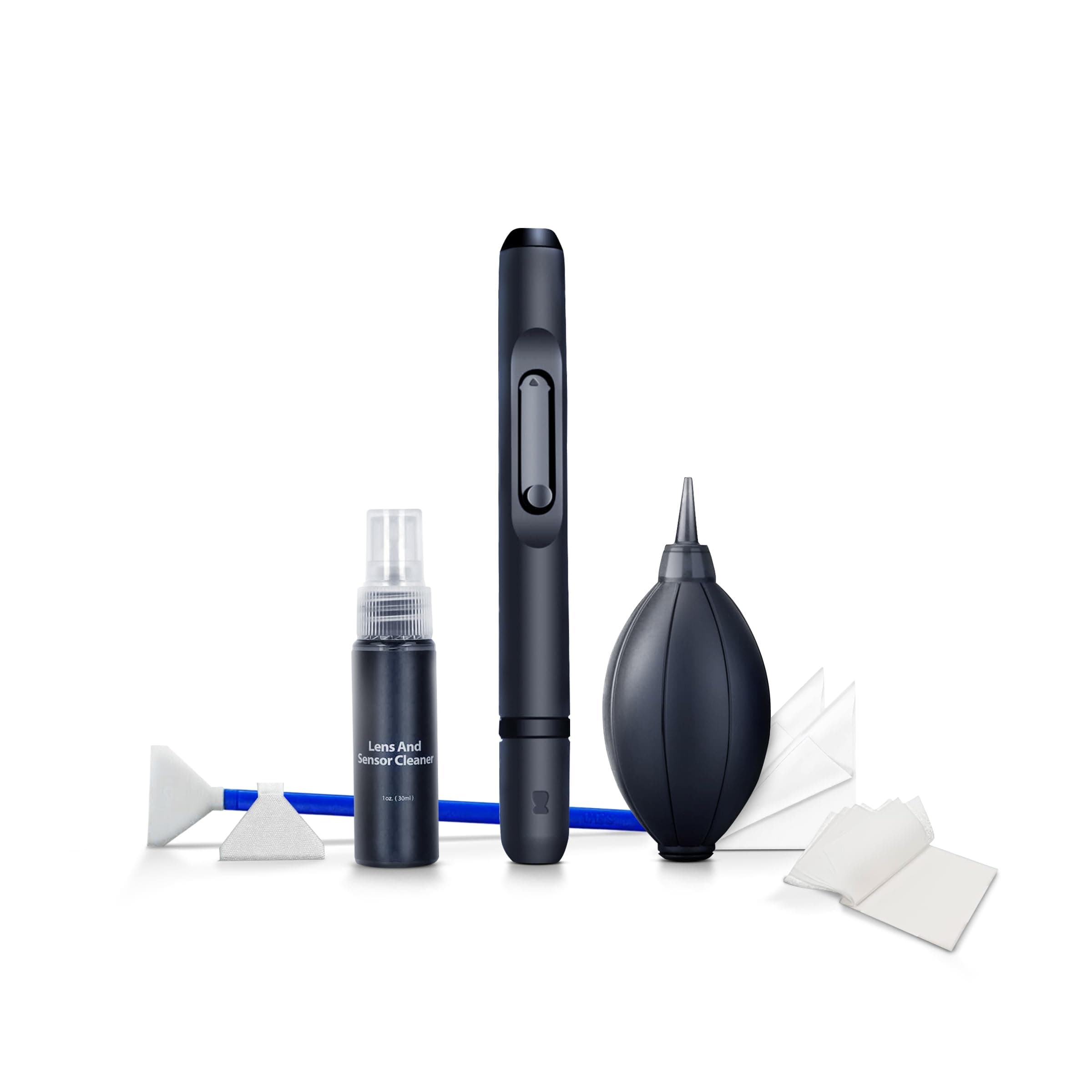 Digitek (DCK-003) Professional 7-in-1 Camera Cleaning Travel Kit, Ideal for Cleaning Lenses, Cameras, Filters, Displays