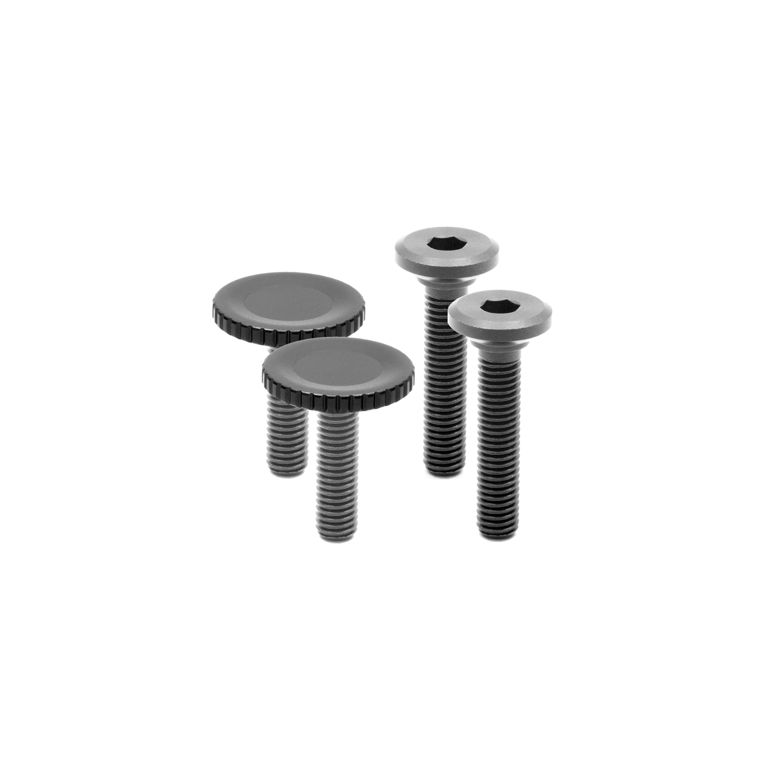 Clamping Bolts Kit, Black, Replacement Thumb and Hex Bolts for Capture Camera Clip V3, Secure, Durable, Weatherproof, for Straps Up to 1.6 cm Thick